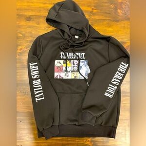 Taylor Swift Eras Tour Black Hoodie for Girls